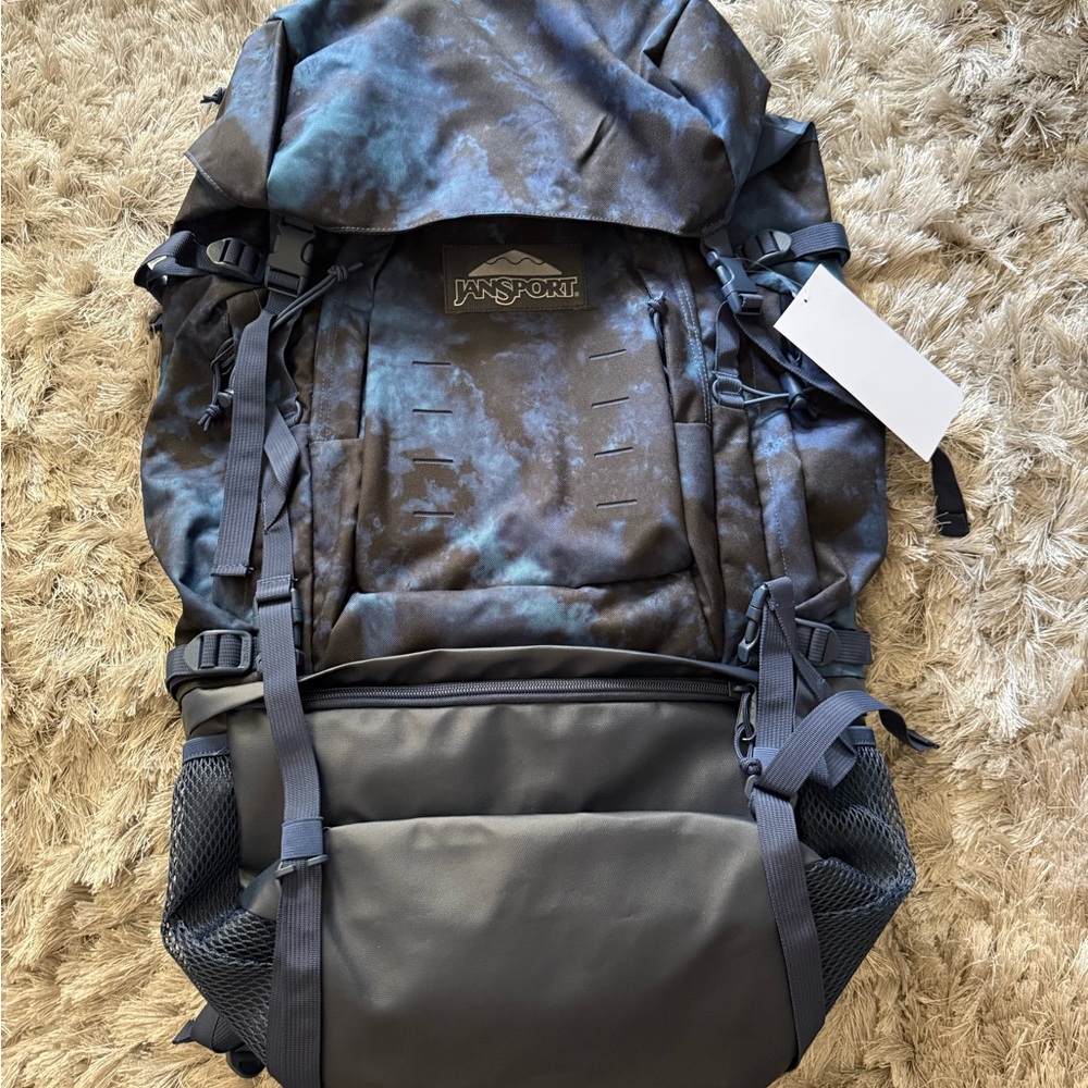 JansPort hiking camping backpack (Far Out 55)